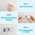 NiHome Child Proof Refrigerator Lock 6-Pack, Baby Safety Locks for Fridges, Cabinets, Drawers, Double Doors and More, French Fridge Door Lock Prot...