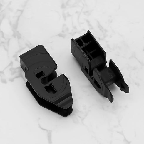 eMagTech 6Pcs Front Wiper Blades Fitting Hook Clip Adapter for 9mm Hook Type Arm Install Wiper Blades Fitting J Hook Arm Wiper Blades Adapter Clip...