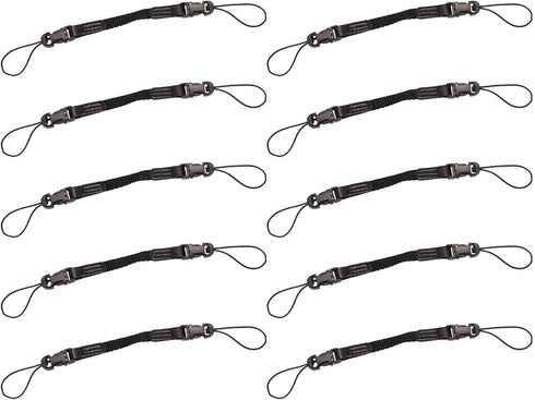 Ergodyne Squids 3136 Barcode Scanner Adaptor Straps, Carrying Strap for Bar Code Scanners, 10- Pack, Black...