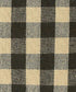 Heritage House Check Scalloped Black and Nutmeg 72" x 15.5" Lined Cotton Valance by Raghu...