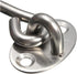 POWERTOOL Cabin Hook, 1pc Heavy Duty Lock Hook and Eye Latch Solid Stainless Steel Thicken Door Lock For Window, Bathroom(6inch)...