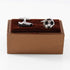 Soccer Ball and Cleats Shoe Pair Cufflinks in a Presentation Gift Box & Polishing Cloth...