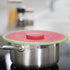 Charles Viancin - Watermelon Silicone Lid for Food Storage and Cooking - 11''/28cm - Airtight Seal on Any Smooth Rim Surface - BPA-Free - Oven, Mi...