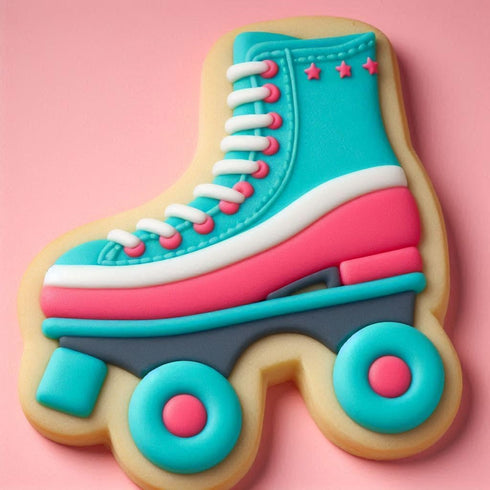 Vintage Roller Skate 3.75 Inch Cookie Cutter from The Cookie Cutter Shop – Tin Plated Steel - Made in the USA...