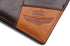 Genuine Leather Eagle Wallet for Men - Bifold Wallet with Extra Capacity Attached Flip Pocket...