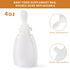 Reusable Silicone Baby Food Pouches, BPA-Free Silicone Refillable Baby Food Storage Bag with Spoon and Leak-Proof Attachment Topper, 4oz (White)...