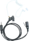 Sarcia VX-6R Earpiece Headset with PTT Mic and Acoustic Tube for Yaesu VX-6 VX-7R VX-170 FT-270 Standard Horizon HX210 HX400 HX750S Walkie Talkie ...
