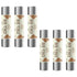 Cartridge Fast Blow Tube,Ceramic Cartridge fuses 13A 250V Ceramic Fuse 6x25mm for Power Strip Experiment Circuit Appliance Repair - (6-Pack)...