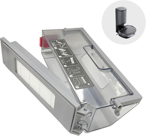 Dust Bin Box Compatible with Ecovacs Deebot Ozmo Yeedi T5/N5/T8/N8/T8AIVI/T8MAX/T8POWER/T9/950 Series Robot Vacuum Cleaner Parts...