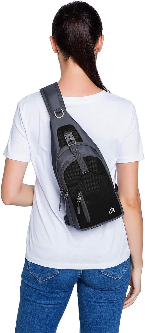 Y&R Direct 14 Colors Lightweight Sling Backpack Sling Bag Travel Hiking Small Backpack for Women Men Gifts...