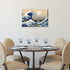 Wieco Art Great Wave of Kanagawa Katsushika Hokusai Modern Stretched and Framed Canvas Prints Artwork Abstract Landscape Pictures Paintings on Can...