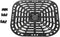 Air Fryer Grill Plate Fryer Replacement Grill Pan, Sturdy 304 Stainless Steel Grill Pan Tray Replacement Parts with Rubber Feet, Nonstick Grill Bo...