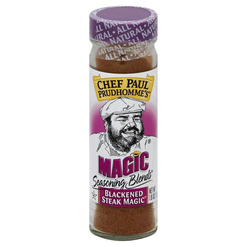 Chef Paul Black Steak Seasoning 1.8 OZ(Pack of 2)...