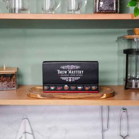 Home Barista Recipe Cards - 39 Ultimate Coffee Recipes: Step-by-Step Brewing Guide, Pro Tips & Techniques, Durable & Compact for Coffee Lovers...