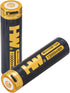 HW 3.7V USB Rechargeable Lithium Batteries, Reliable True 3500 mAh (13000mWh) 18m Long-Lasting High Performance Battery, for Flashlights, Headlamp...