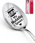 My Nutella Spoon - Funny Engraved Stainless Steel Nutella Spoons Dessert Spoon, Ice Cream Spoon Nutella Spoon Gifts for Women, Men, Nutella Lovers...