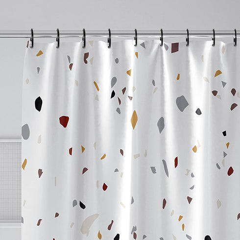 36pcs Shower Curtain Rings, Rust-Resistant Metal Round Shower Hooks for Bathroom Rod Curtains, Changing Room, Windows, Home Decoration, Movable Cl...