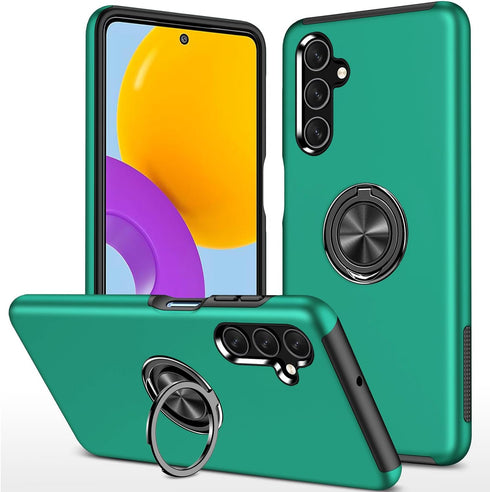 Galaxy A25 5G Case for Samsung A25 5G Case Military Grade Shockproof Built-in Ring Holder Kickstand Car Mount Armor Heavy Duty Protective Case for...