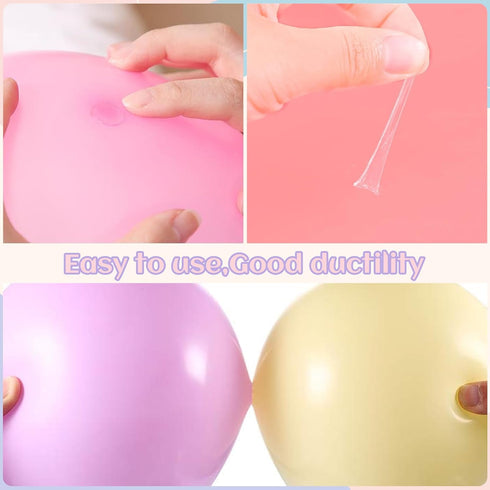 Phinus 3000 Pieces Glue Dots, Balloon Tape, Sticky Dots, Balloon Glue Dots, Glue Dots Double Sided, Balloon Sticky Dots, for Balloons Craft Sticky...