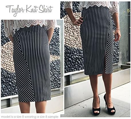 Style Arc Sewing Pattern - Taylor Knit Skirt (Sizes 18-30)...