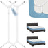 Sopito Sheet Straps, Adjustable Bed Sheet Suspenders Max Stretch from 29.5 in to 82.7 in Compatible for Crib to King Size Bed, Non Slip Holder Fas...