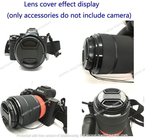 MOSTOS ; Brings Superior® - 40.5mm Lens Cap for Sony Camera - Compatible with Sony A6600 A6300 A6000 A6400 kit E-Mount 16-50mm F3.5-5.6 Lens (Ø40....