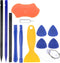 uxcell 12in1 Set Electronics Repair Tool Kit, Plastic Pry Bar, Scraper, Disassemble Removing Set for Screen Glue Removal...