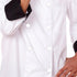 Chef Suit Buttons 100 Pcs Ball Plastic Buttons Chef Coat Stud Button Round Movable Jacket Chef Button for Chef Coat Uniform Jackets White Plastic ...