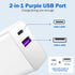 Apple Watch Series 9/8 Compatible USB C Charger Adapter - Dual Port Type C for iPhone 16/16 Pro/16 Pro Max, White...