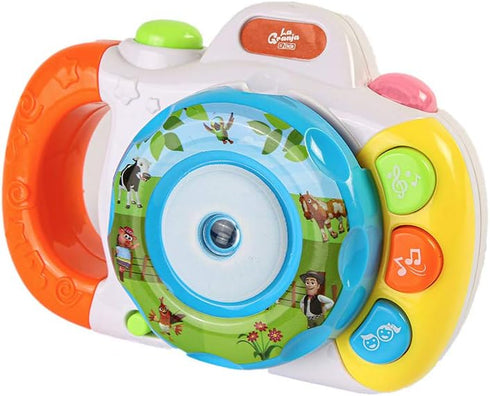 LA GRANJA DE ZENÓN Musical Projector Camera with Sounds | Interactive Musical Instrument | Party Camera for Birthday Gifts......