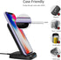 Amazon Basics 10W Qi Certified Wireless Charging Stand (iPhone 15/14/13/12/11/X, Samsung), with USB Cable (No AC Adapter), Black......