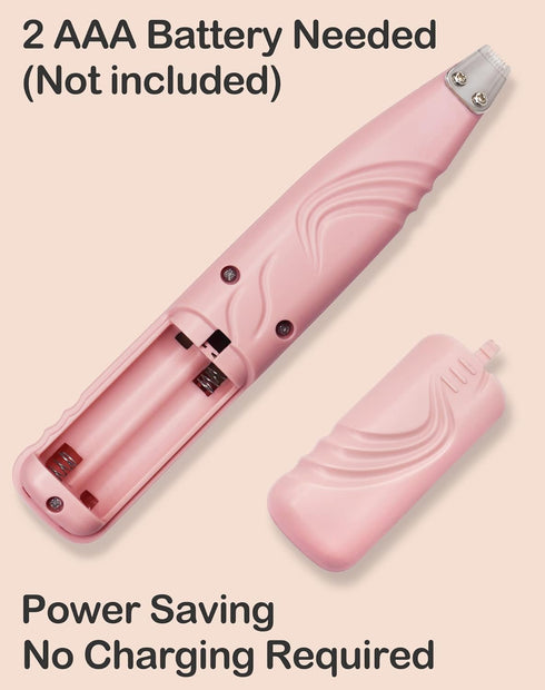 Dog Paw Trimmer for Grooming, Cordless Electric Small Pet Grooming Clippers Hair Trimmer for Dogs Cats, Low Noise for Trimming Pet's Hair Around P...