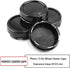 RTRHINOTUNING 4pcs 79mm Wheel Center Caps for ADVAN Racing RZ-DF GT Ronal Penta Style Wheel, OD: 79mm / 3.11in ID: 71.6mm / 2.82in Hub Caps Black ...