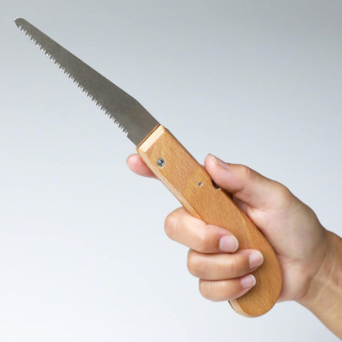 Wazakura Small Japanese Garden Folding Hand Saw 3.94in (100mm) for Woodworking and Bonsai, Mini Tree Pruning Saw Tool, Portable Knife Tool for Dry...