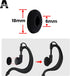 10 Pack Replacement Ear Foam for 18mm Earpiece,Headphone,Two Way Radio Walkie Talkie Earpiece...