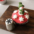 4 PCS Christmas Pastry Icing Piping Nozzles,Special Stainless Steel Russian Piping Tips Set,Cake Decorating Tools(1 Christmas Tree,2 Snowflake,1 L...