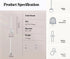 Toilet Brush and Holder, Silicone Toilet Bowl Brush with Ventilated Holder Cleaning Supplies Toilet Cleaner Brush Bathroom Accessories (Black)...