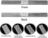 Wood Rasp File 4 Way Premium Grade High Carbon Hand File and Round Rasp, Half Round Flat & Needle Files Wood Rasp Set for Sharping Wood and Metal ...