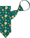 Jacob Alexander Men's Happy Saint Patrick's Day Lucky Drink Clover Hat Gold Pot Horseshoe Pre-Tied Zipper Neck Tie Green...