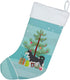 Caroline's Treasures BB2998CS Siberian Husky Merry Christmas Tree Christmas Stocking Fireplace Hanging Stockings Christmas Season Party Decor Fami...
