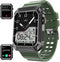 Njord Gear Military Smart Watches for Men Bluetooth Call Rugged Outdoor Sports Smart Watch for Android iOS 5ATM Waterproof Fitness Tracker Smartwa...