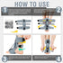 Plantar Fasciitis Night Splint,Ankle Brace for Plantar Fasciitis Relief,Adjustable Breathable Plantar Fasciitis Ankle Brace For Achilles Tendoniti...