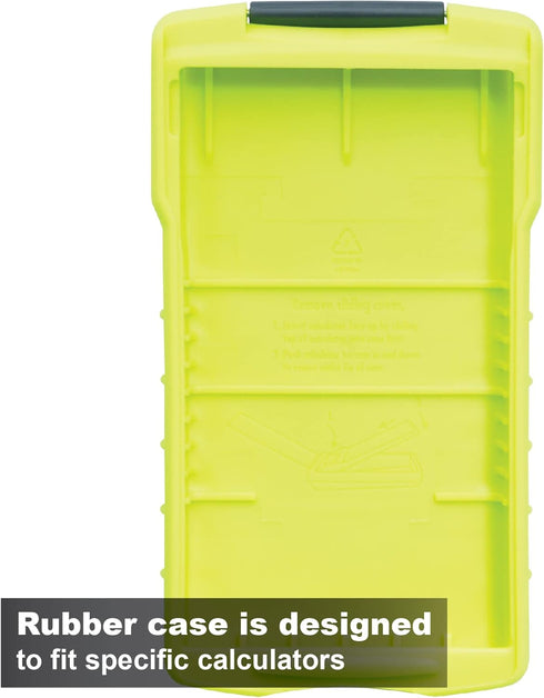 Calculated Industries 5032-5 Armadillo Gear Hard Protective Calculator Case in Lime Green...