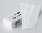 100 Pack 100% White Kraft Paper Bags, 2.75 x 10 inches White Plain Bag Kitchen Cutlery Utensils Holder (Box of 100 pcs)...