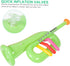 IMIKEYA 3pcs Inflatable Musical Instrument Instruments for Kids Music Decor Inflatable Toy Music Party Decoration Portable Inflation Instrument Bl...