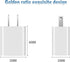 USB Wall Charger Block 2Pack Dual Port Cube Plug Power Charging Adapter Brick for Apple iPhone 15/14/13/12/XS Max/XR/X/8/8 Plus/7/6S/6S Plus/6/SE/...