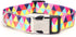 Cute Dog Collar for XS Small Medium Large Dogs, Soft Nylon Pet Collar,3D Print Multicolor Patterns collars Adjustable for dogs Girl Boy Puppy Walk...