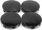 RTrhinoTuning 4 PCS 83mm Wheel Center Caps Compatible with Tahoe Suburban Yukon Escalade Rim, OD:3.27"(83 mm) ID: 3"(76.4 mm) Black Hubcaps...