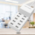 USB Wall Charger 60W USB Charging Station for Multiple Devices Smart Charging Power Hub for Multiple Devices 10 Port Desktop Charger Charging Stat...