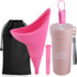 Female Urination Device with Cup, Female Urinals Portable Pee Funnel for Women - Standing Up to Pee Anywhere, Womens Pee Funnel Camping/Hiking Gea...